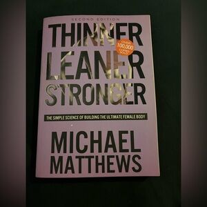 ✨5/$20 📚 Sale!! - Thinner Leaner Stronger by Michael Matthews